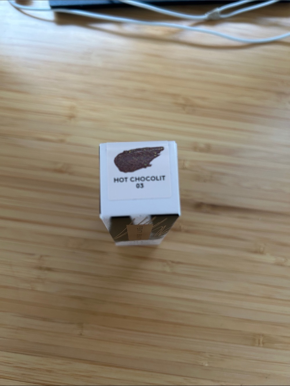 NWT FENTY BEAUTY Rihanna Gloss Bomb Stix High-Shimmer Gloss Stick Hot Chocolit - Picture 5 of 7